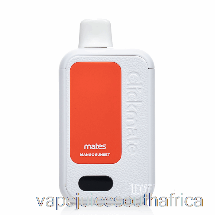 Vape Juice South Africa 7 Daze Clickmate 15000 Disposable Kit Mango Sunset